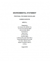 Carrick Estate Environmental Statement